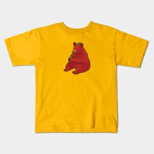 Apple Bear Kids T-Shirt